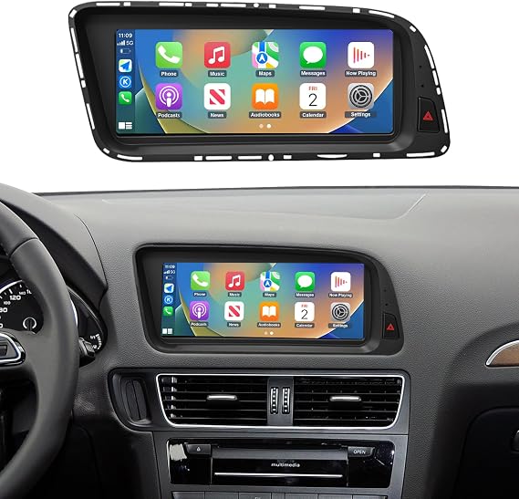 Road Top 8.9" CarPlay Screen for Audi Q5 with 3G MMI (2009-2017)