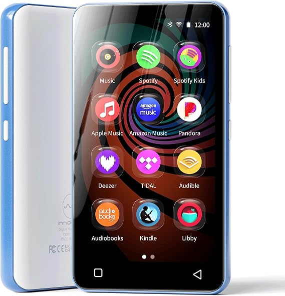 Innioasis G3 MP3 Player with Bluetooth and WiFi, 160G Player with Spotify
