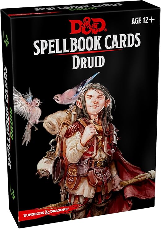 Spellbook Cards: Druid (Dungeons & Dragons)