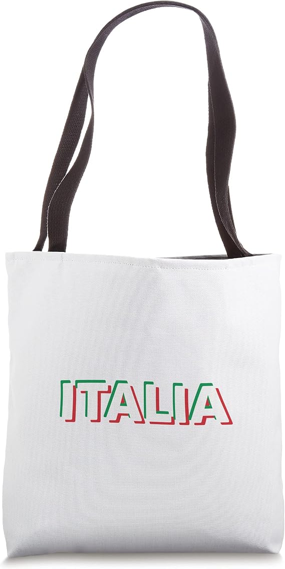 Flag Italia Tote Bag
