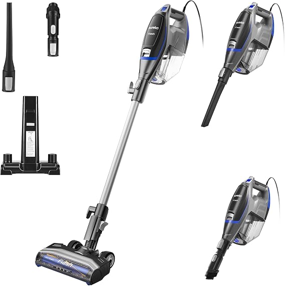 Eureka Corded Stick Vacuum Cleaner, 2-1 Lightweight Vacuum Cleaner for Home | Vacuum Cleaners for Home, Corded Vacuum Cleaner, Small Vacuum, Dorm Vacuum Cleaner, NES520BL