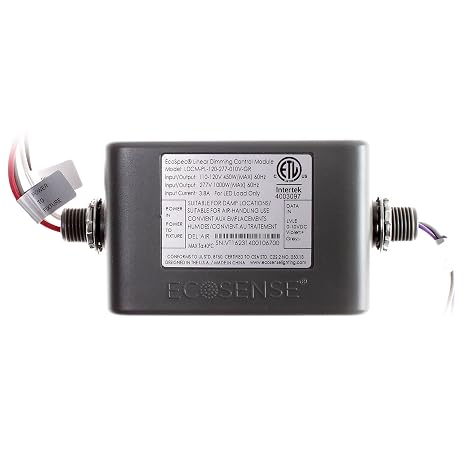 Ecosense LDCM-PL-120-277-010V-GR EcoSpec Linear Dimming Control Module, LED