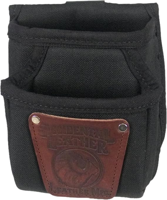 Occidental Leather Double Clip-On Pouch - Fits Up to 2 Work Belt - Made in USA