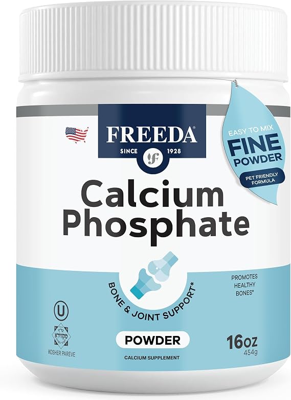 Freeda Calcium Phosphate Powder Mineral Supplement - 16 oz