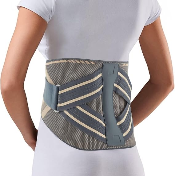 Breathable Back Brace Ergonomic Back Support Belt Relief For Herniated Disc, Sciatica, Scoliosis Lumbar Brace Waist Support For Men And Women Lower Back Pain(M)