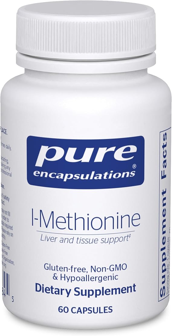 Pure Encapsulations L-Methionine, 60 Capsules