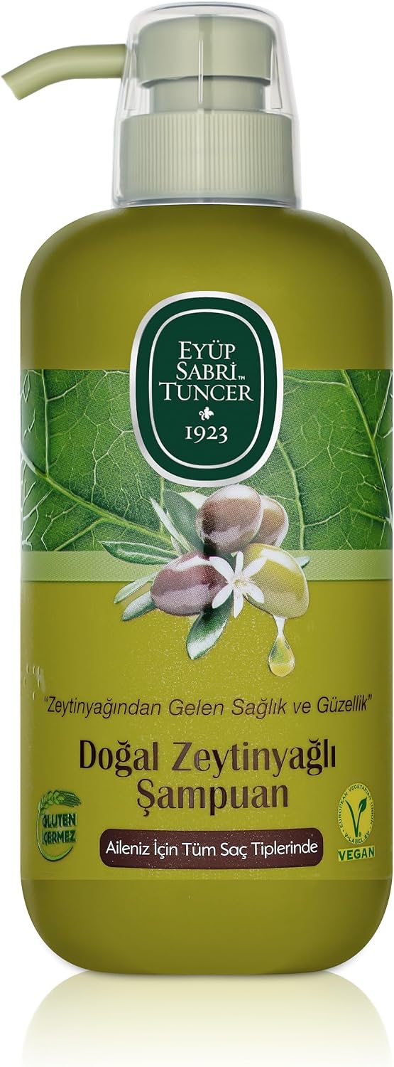 Eyüp Sabri Tuncer Natural Olive Oil Shampoo (600 Ml)