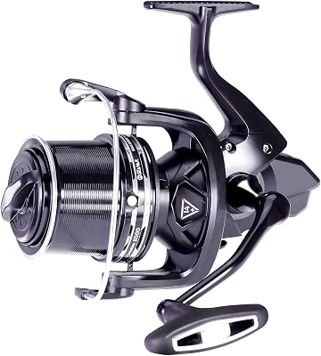 Distant Wheel Spinning Fishing Reels Coil Saltwater Freshwater 131bb Slow Descent System 27kg Max Drag 4.1:1 660g Accessories Sea Boat Bass Fishing Reel for Big Fish TKR7000