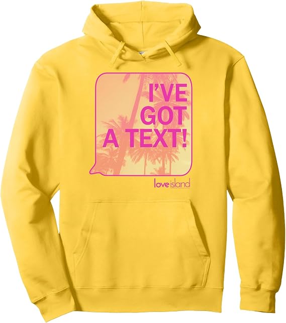 I've got a text! - Love Island - 80s Aesthetic Pullover Hoodie