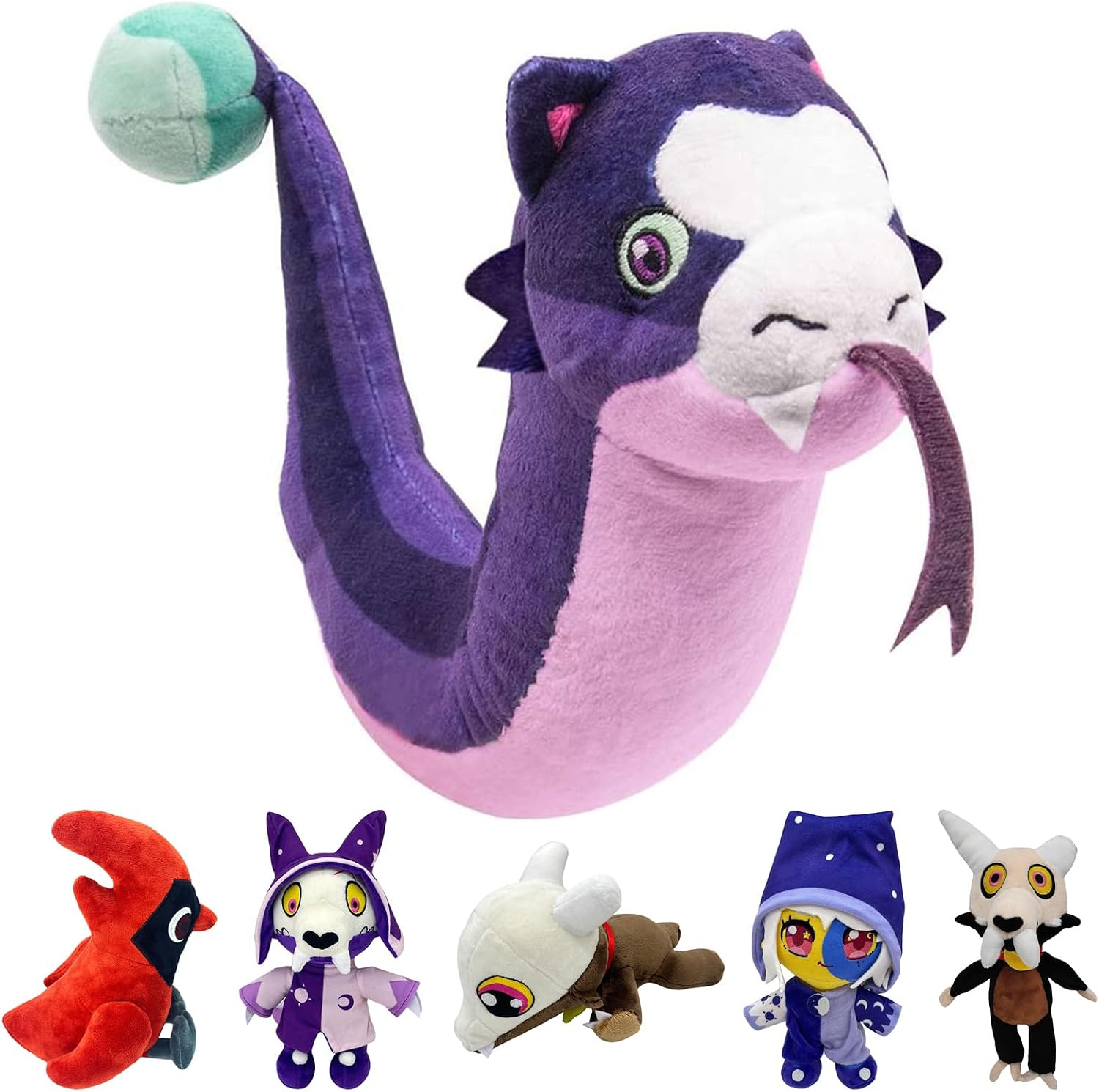 The Owl House Plush Stringbean, String Bean Plushies from Owl House Doll Stuffed Soft Toy, Collector Plush for Boys and Girls Gifts 22cm, Stringbean