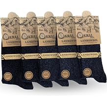 Men's Winter Thermal Effective (PACK OF 5) Lambswool Lamb Wool Socks