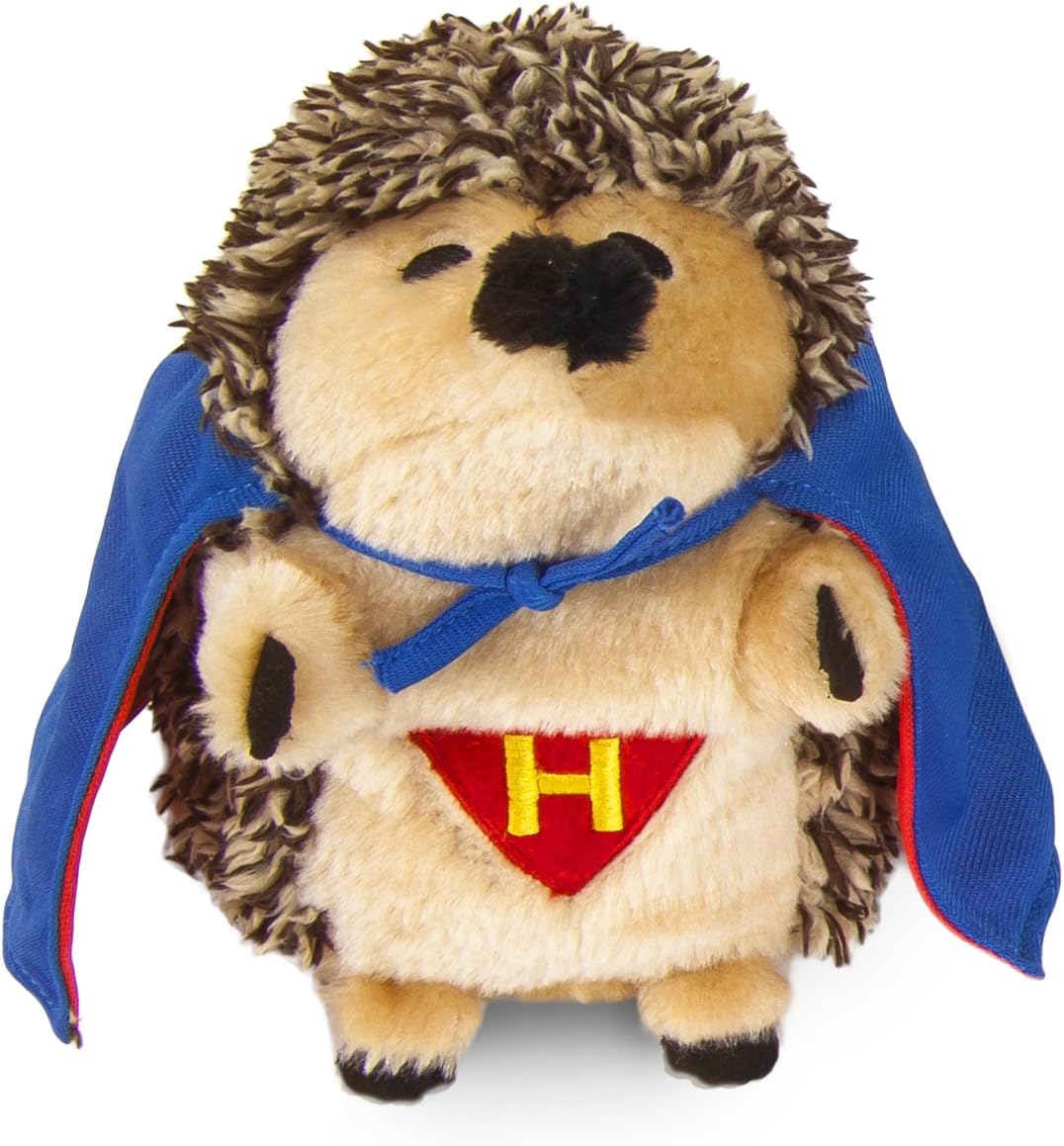 Petmate Super Heggie Soft Hedgehog Dog Toy, Durable, Ideal for Throwing and Chasing, Funny Wheezing Sound, For All Size Dogs [Energy Class A]