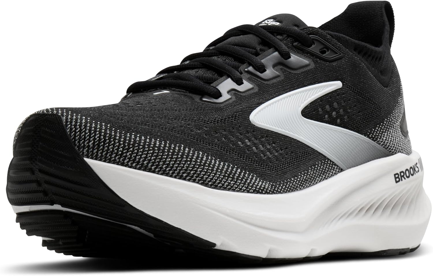 Brooks レディース グリセリン GTS 23 サポートランニングシューズ, ブラックグレーホワイト, 11 Wide
