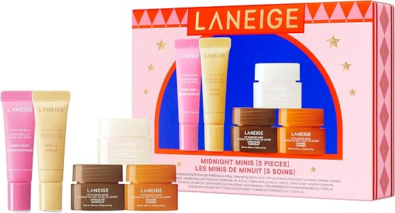 Laneige Lip Sleeping Mask Midnight Minis N Holiday Limited Edition Gift Set Christmas Present Gift 2025