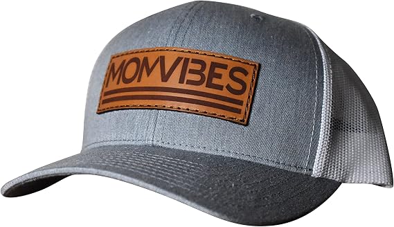 MomVibes - Curved Bill Trucker Snapback