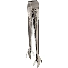 Adcraft TBL-7 Stainless Steel Claw-Style Ice Tongs, 8" Overall Length