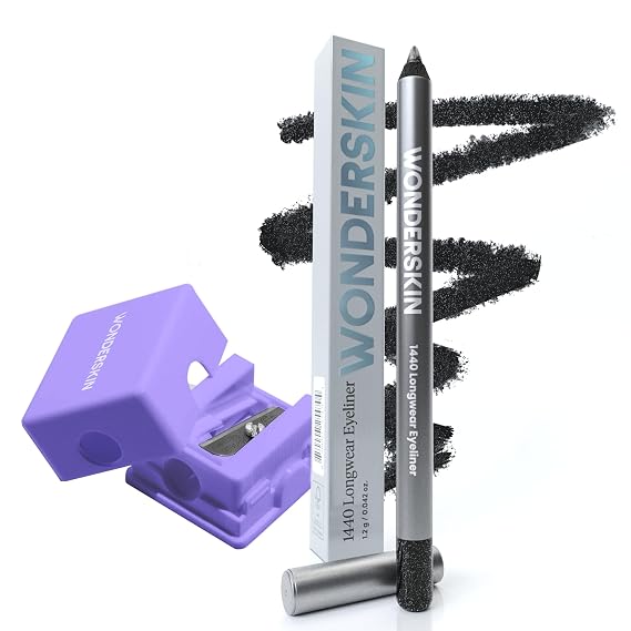 Wonderskin 1440 Eyeliner Black Truffle with Wonderskin Cosmetic Sharpener