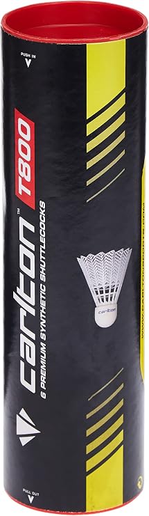 Carlton T-800 Badminton Shuttle(Tube of 6 Shuttles)