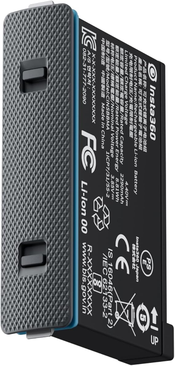 INSTA360 Rechargeable 2290MAH Battery for X4 Camera