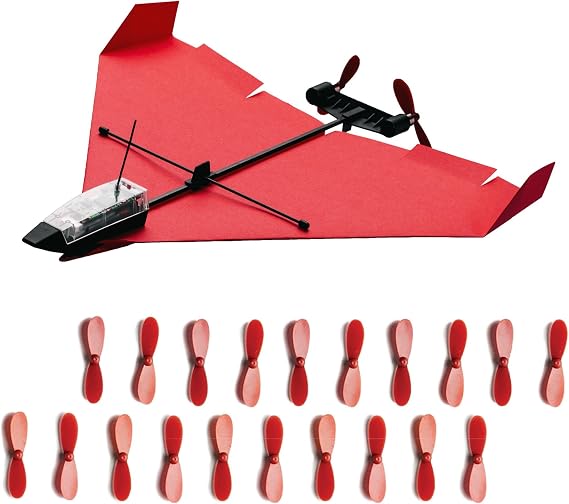 POWERUP 4.0 Plane + 20 Premium Propellers Bundle Keep Your Flights Soaring with Extra Power and Performance!