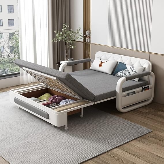Sofa Bed futon -Pull Out Sleeper couches for Living Room-Suitable for Small Space, RV Sofa Bed, Lounge