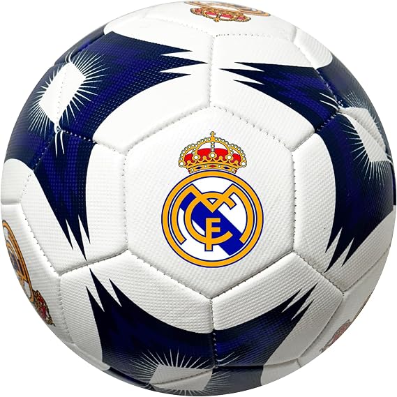 Icon Sports Real Madrid Soccer Ball - Size 5, 4, and Mini Size 2 Skill Ball, Licensed R. Madrid Merchandise