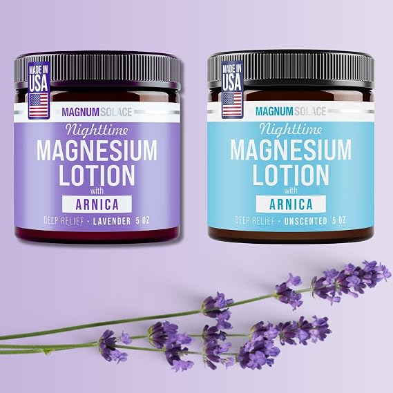 Magnum Solace Arnica Magnesium Lotion - Combo Pack