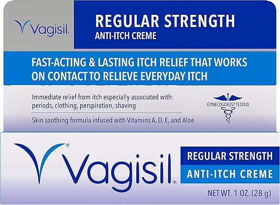 Vagisil Anti-Itch Creme, Regular Strength 1 oz