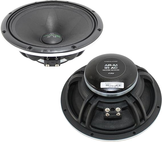 Deaf Bonce Apocalypse Pair of 8" 4-ohm 300W RMS Midrange Speakers AP-M81AC-NEO