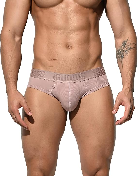 Men's Thin Solid Underwear briefs Tight Underpants undies