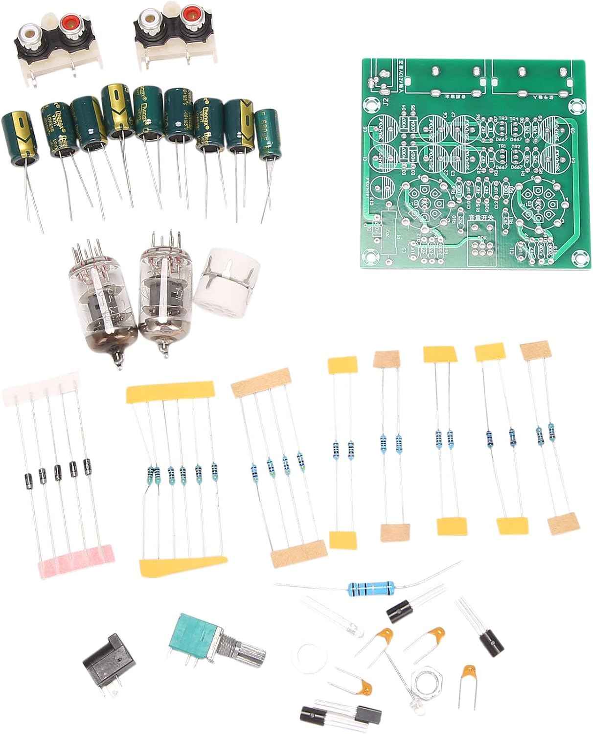 Tube Amplifier Audio Board Amplifier Audio Mixer 6J1 Valve Preamp DIY Kit