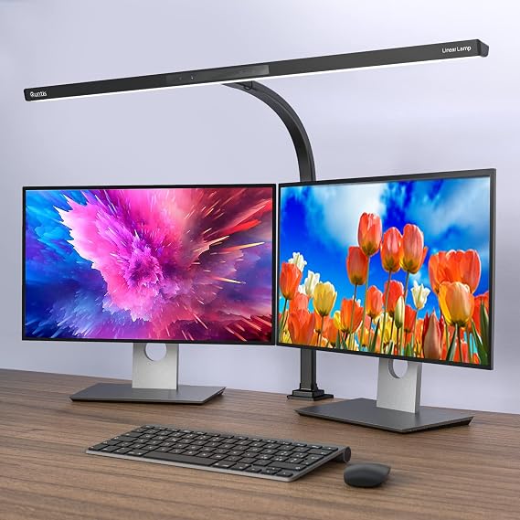 Quntis Eye-Care Architect LED Desk Lamp with Clamp for Home Office