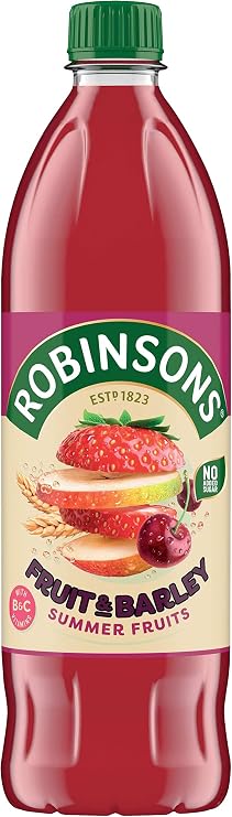 Robinsons Fruit & Barley with Vitamins Summer Fruits Squash 1L