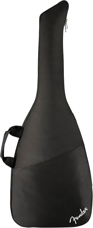 Fender Electric Guitar Gig Bag, Padded Guitar Case with a Comfortable Two-Piece Handle and Ergonomic Backpack Straps, Black