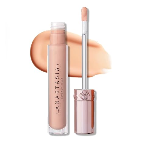 Anastasia Beverly Hills - Lip Gloss Luminous Universal Tinted | Mirror-Like High Shine, Full-Pigment Intensity, Precision Paddle Applicator, Versatile Multi-Finish Range, Luxe Vanilla.