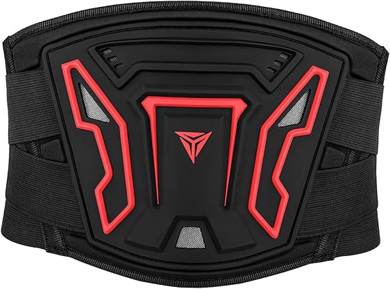Motorcycle Kidney Belt, Back Support Brace Breathable Gear, Motorbike Waist Protection, Adjustable Strap for Sports Riding, XL