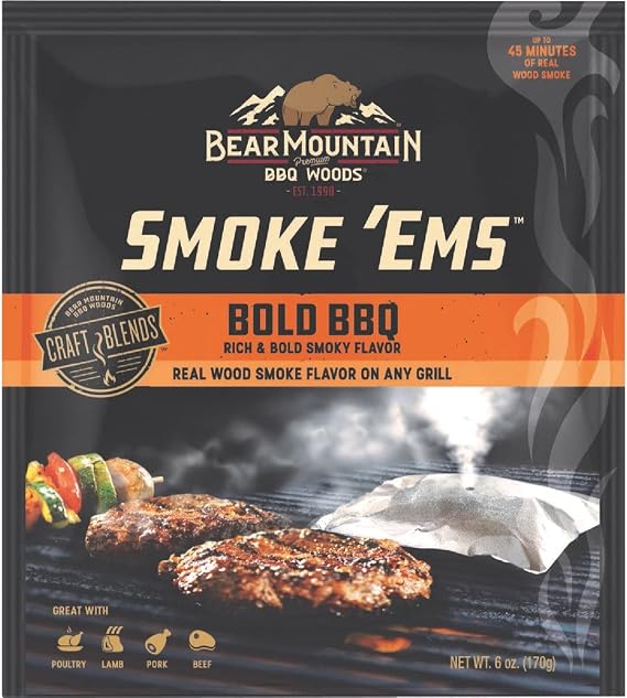 Bear Mountain Bold BBQ Smoke 'EMS 6 oz(Pack of 3)