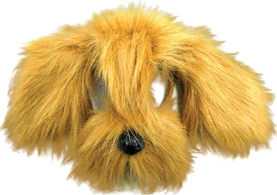Adults Fancy Dress Party Masquerade Ball Animal & Nature Shaggy Dog Face Mask