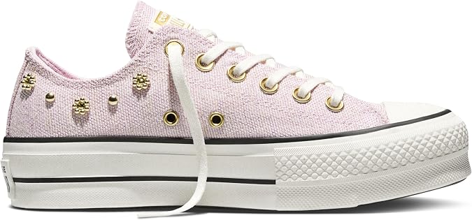 Converse Womens Chuck Taylor All Star Lift Platform Heathered Glam