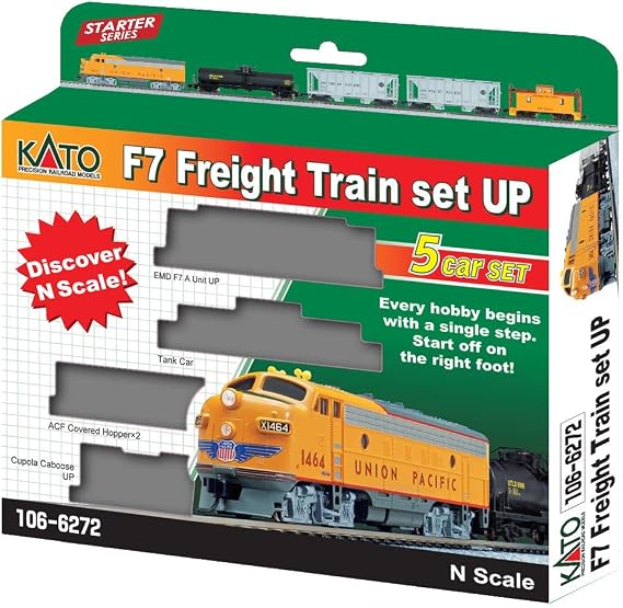 N F7 Freight Train Set Union Pacific 5-Unit Set