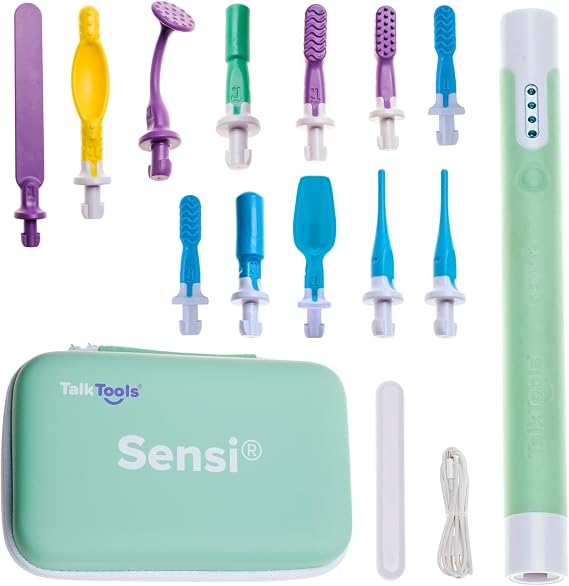 TalkTools Sensi Rechargeable: 12 TIP KIT - Pre-Feeding Kit