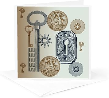 Greeting Card - Steampunk Abstract - PS Vintage