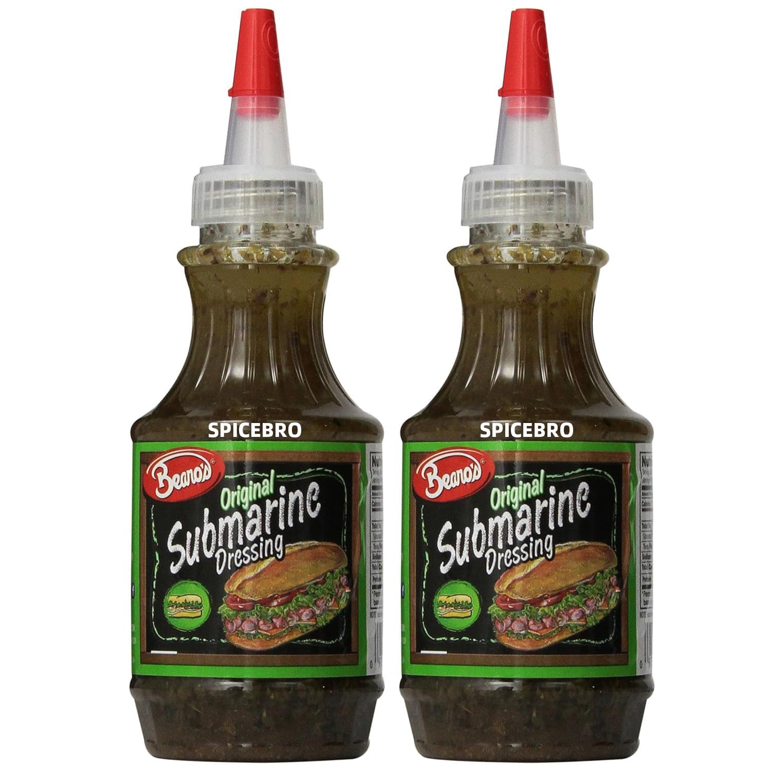 Beanos Dressing Submarine Original, 8 OZ Pack of 2
