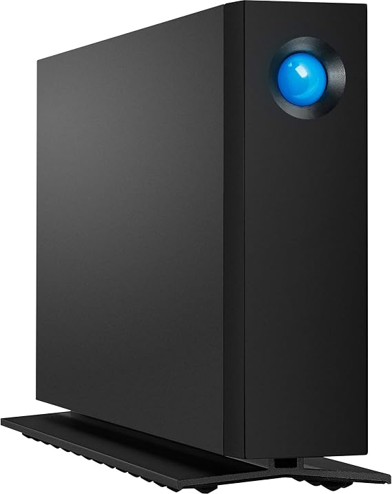 LaCie d2 Professional 10TB, External Hard Drive, PC Mac & iPad, 1 month Adobe All Apps, Data Rescue Service (STHA10000800)