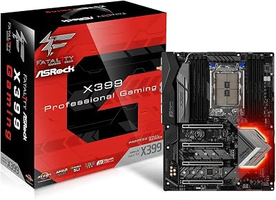 ASRock X399 PROFESSIONAL GAMING sTR4 SATA 6Gbs USB 3.13.0 ATX AMD Motherboard