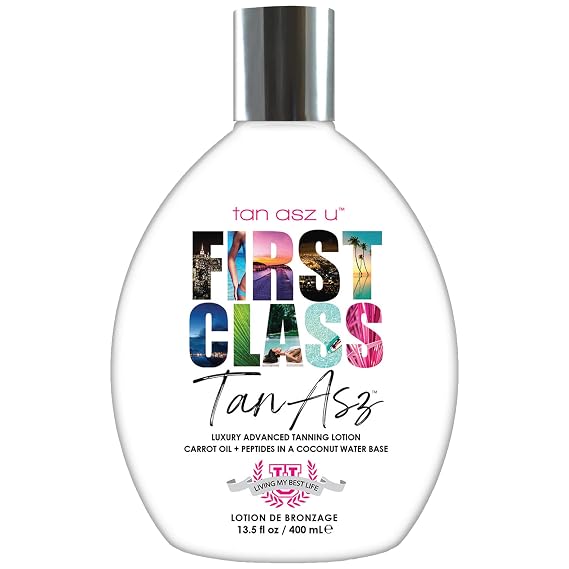 Tan Asz U First Class Tan Asz Bronzer Indoor Tanning Lotion, 13.5 Fl Oz