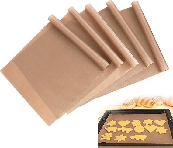 Teflon Sheets for Heat Press, 5PCS, Reusable, Heat Resistant