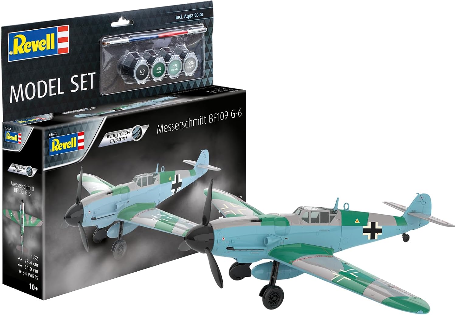 Revell, M.Set Messerschmitt Bf109G-6, Toy
