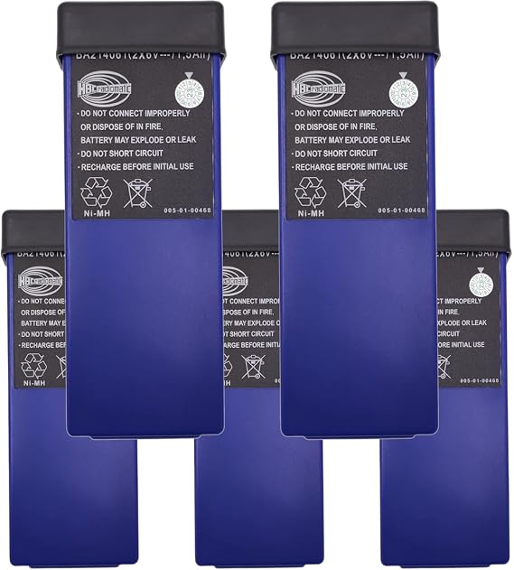 (5pcs/Pack) 1500MHA BA214061 Battery for HBC Radiomatic BA214061 BA213020 FUB10AA Battery