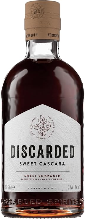 Discarded Sweet Cascara Red Vermouth I 21% vol I 50cl I Award-Winning Zero-Waste Sweet Red Vermouth